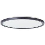 Brilliant Brennan Deckenleuchte Plastik Schwarz Weiß 13W 2000lm - 840 Kaltweiß | 294mm - IP44 - 3-Stufen Dimmbar