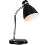 Nordlux Tischlampe Cyclone Metall Schwarz | Geeignet für 1x E14