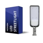 Noxion Led-Straßenbeleuchtung 150W 18000lm 70x140D - 740 Kaltweiß | IP65 - Asymmetrisch