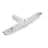 Noxion LED Linear NX-Line Node Connector T OIO 8 Weiß