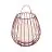 Nordlux Tischlampe Jim To-Go Portable Akku Rot 3W 300lm - 827 Extra Warmweiß | 3-Stufen Dimmbar 