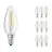 Mehrfachpackung 10x Osram Parathom Retrofit klassisch E14 B35 4W 827 470lm Klar | Extra Warmweiß - Ersatz für 40W
