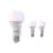 Mehrfachpackung 3x Calex Smart Standard LED Glühbirne E27 8,5W 806lm 2200-4000K RGB + CCT | Tuya Wi-Fi
