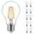 Mehrfachpackung 10x Philips MASTER Value LED Glühbirne E27 Birne Klar 3.4W 470lm - 927 Extra Warmweiß | Höchste Farbwiedergabe - Dimmbar - Ersatz für 40W