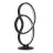 Eglo Tischlampe Gianella Stahl Schwarz 14.5W 1400lm - 830 Warmweiß