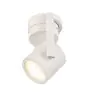 SLV Oculus Wand und Deckenleuchte Aluminium Weiß 11W 780lm - 920-930 Dim To Warm | Höchste Farbwiedergabe - Dimmbar 