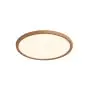 Nordlux LED Deckenleuchte Oja 29 Holz 18W 1600lm - 827 Extra Warmweiß | 3-Stufen Dimmbar 