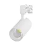 Noxion LED Schienenstrahler 3-Phasen Ecowhite Aluminium Weiß 30W 2960lm 36D - 830 Warmweiß | UGR <19