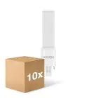 Mehrfachpackung 10x Noxion Lucent PL-S LED 2.8W - 827 Extra Warmweiß | 2-Pins - Ersatz Für 5W