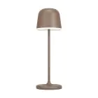 Eglo Tischlampe Mannera Aluminium Rostig 2W 200lm - 830 Warmweiß | IP54 - Touch Dimmbar - USB-C
